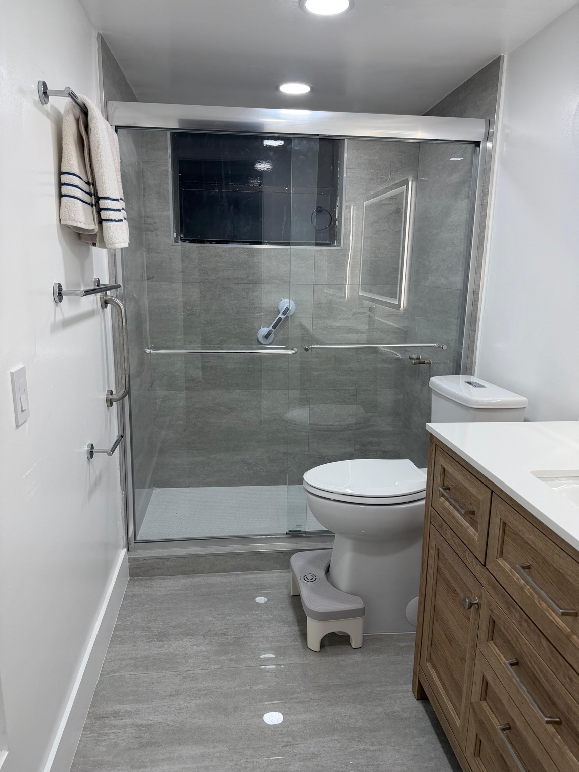 Complete bathroom renovation — 2