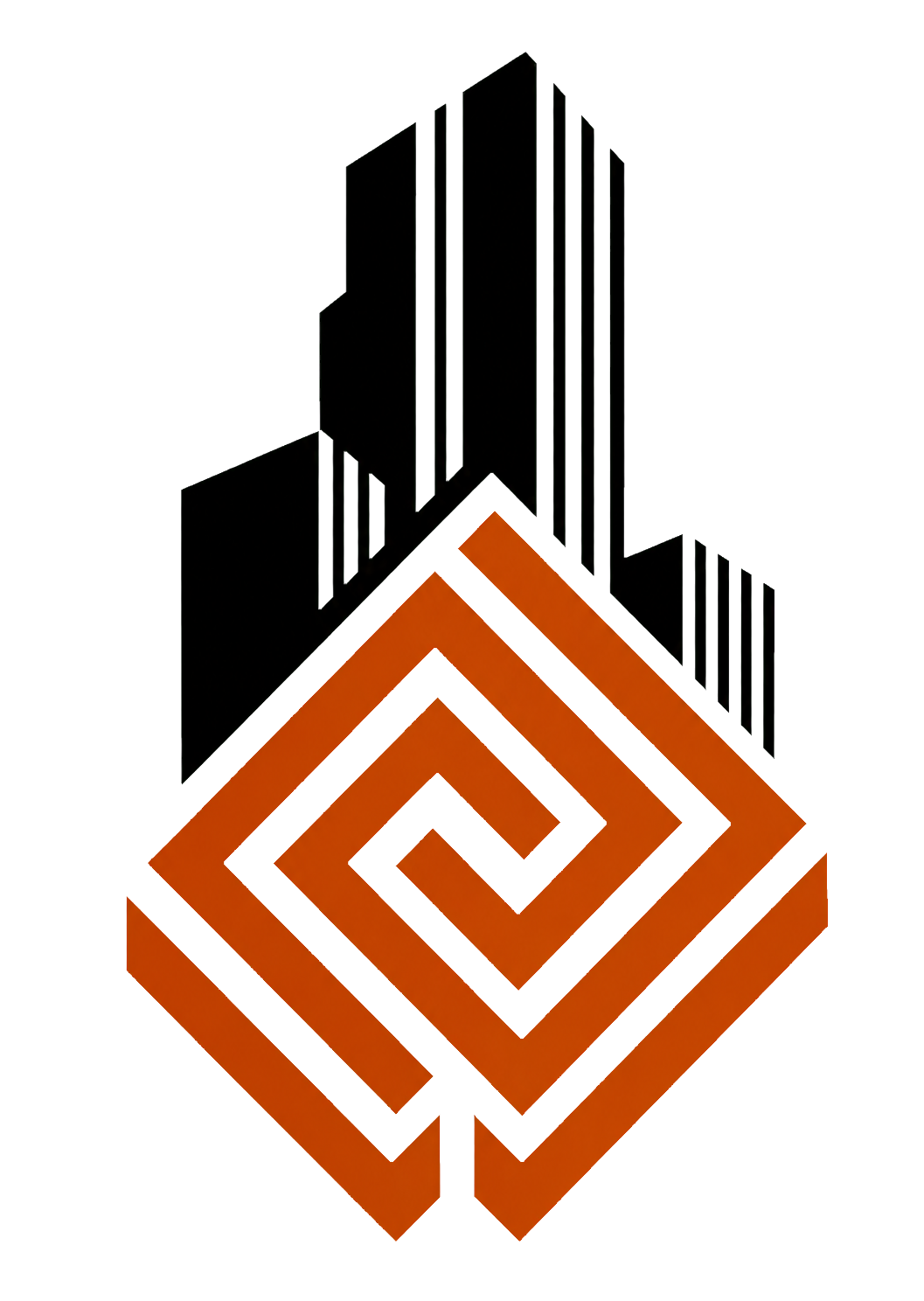 Glen Enterprise Group building and geometric logo